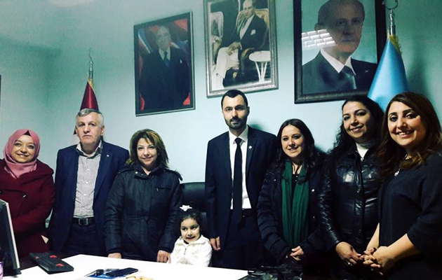 Güngören Ülkü Ocakları'nda sancak değişimi...
