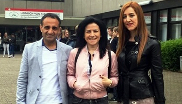 Projeleriyle Almanya’ya gittiler, Kız Kulesi’ni anlattılar
