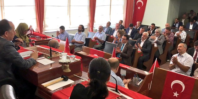Darbeye karşı tek ses, tek yürek oldular...