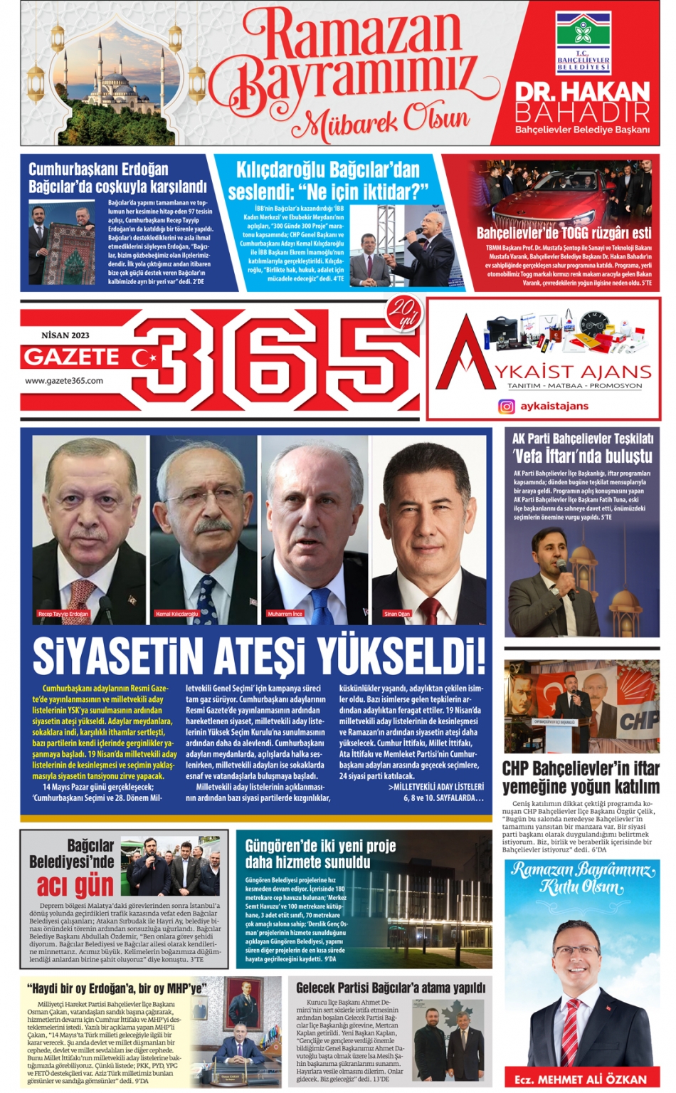 Gazete 365 Nisan 2023