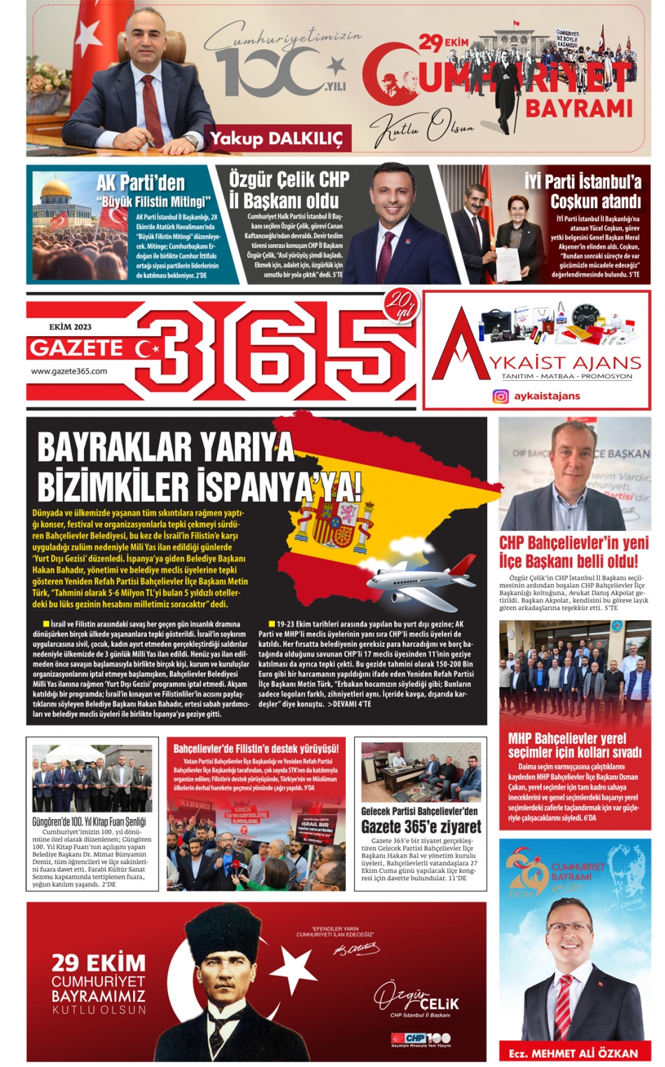 Gazete 365 Ekim 2023