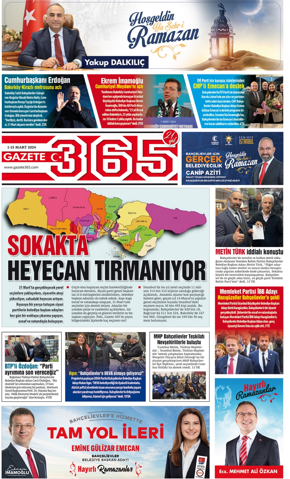 Gazete 365 1-15 Mart 2024