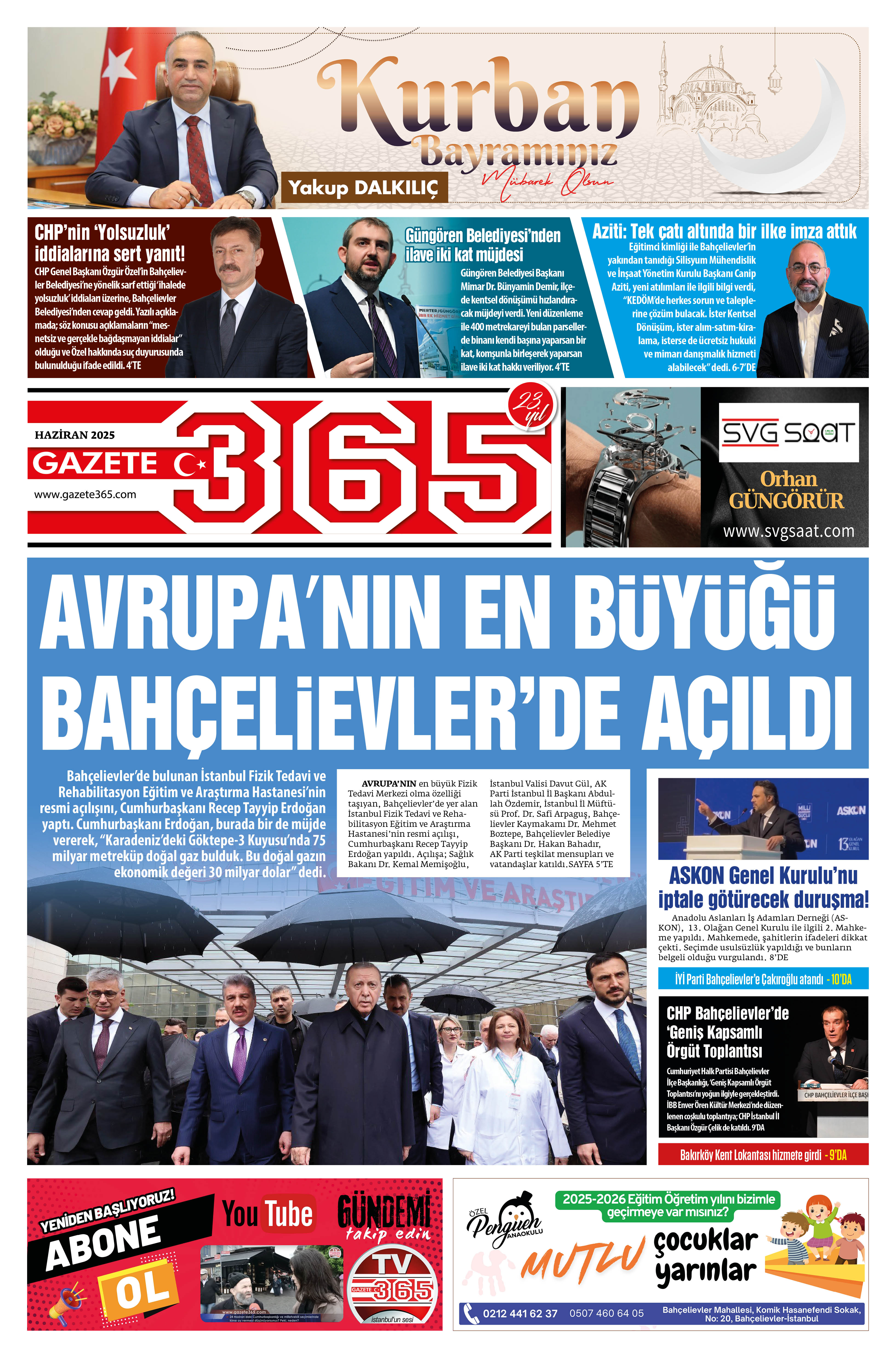 Gazete 365 Haziran 2025