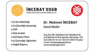 İncebay Sağlık Güvenlik Birimi Ltd. Şti. (İNCEBAY OSGB)