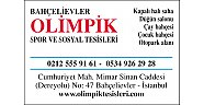 Bahçelievler Olimpik Spor ve Sosyal Tesisleri (Düğün Salonu- Futbol Okulu- Halı Saha)