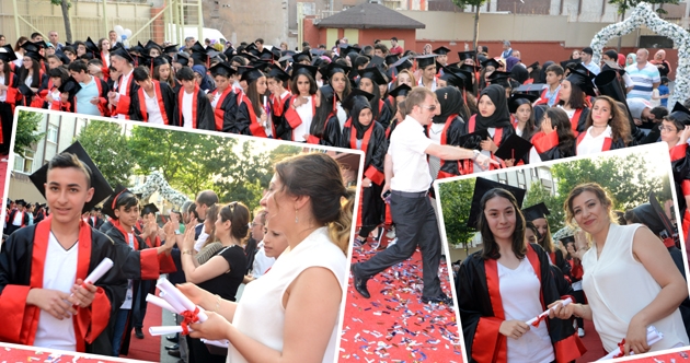 Şehit Erhan Bulut Ortaokulu’nda muhteşem mezuniyet töreni…