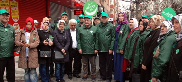 Yeşilay Güngören sağlık için yürüdü...