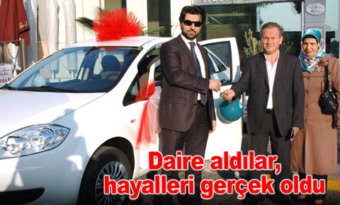 Daire aldılar, hayalleri gerçek oldu