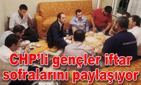Kendi sofralarıyla, çat kapı vatandaşın ayağına gidiyorlar…
