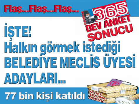 Siyasi partilere ışık tutacak anketin sonuçları...................FLAŞ..FLAŞ..FLAŞ