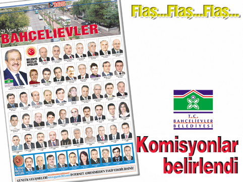 Bahçelievler Belediye Meclis İhtisas Komisyonları