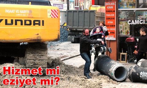 Alt yapı çalışmaları çileye dönüştü…