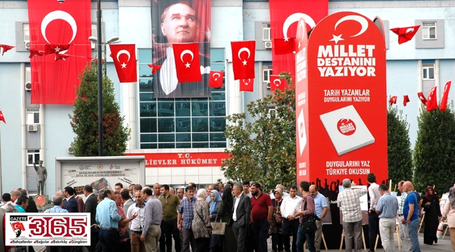 15 Temmuz gecesi Bahçelievler’de sergileniyor