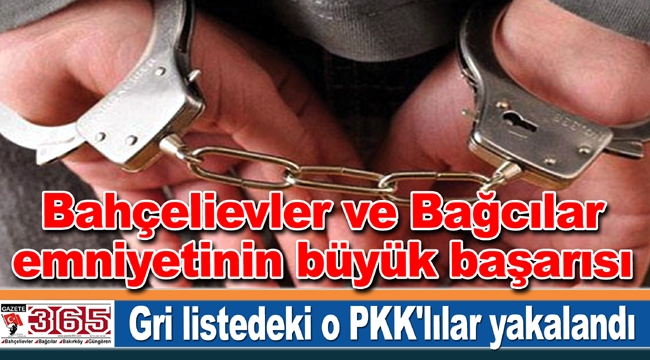 Bahçelievler ve Bağcılar emniyetinin büyük başarısı