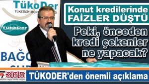 Konut kredilerinde faizler düştü, TÜKODER'den önemli açıklama...