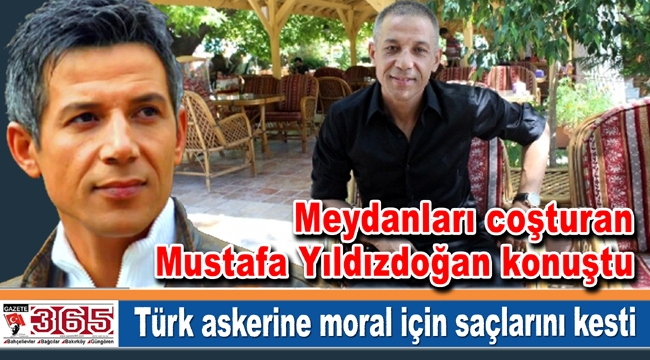 Meydanları coşturan Mustafa Yıldızdoğan konuştu