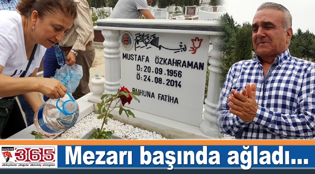 Mustafa Özkahraman mezarı başında anıldı