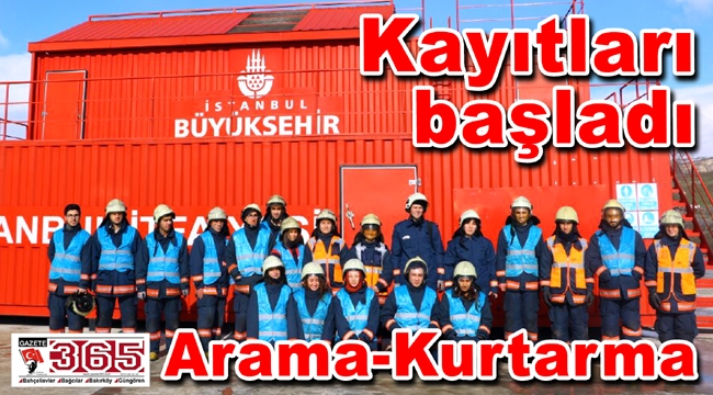 Arama-Kurtarma Eğitimi 3. Dönem kayıtları başladı