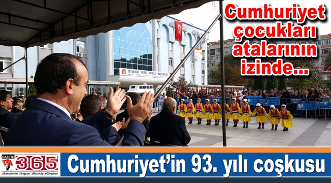 29 Ekim Cumhuriyet Bayramı coşkuyla kutlandı