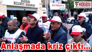 Bakırköy Belediyesi işçileri greve devam kararı aldı