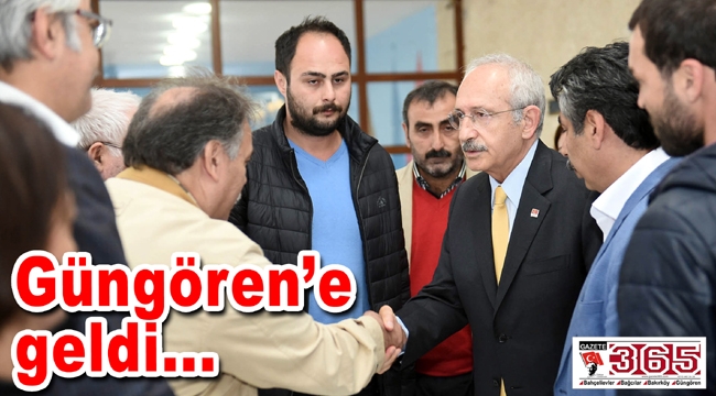 Kemal Kılıçdaroğlu’ndan Güngören’deki şehit ailesine ziyaret…