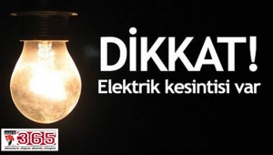 O ilçede 3 gün üst üste elektrik kesintisi…