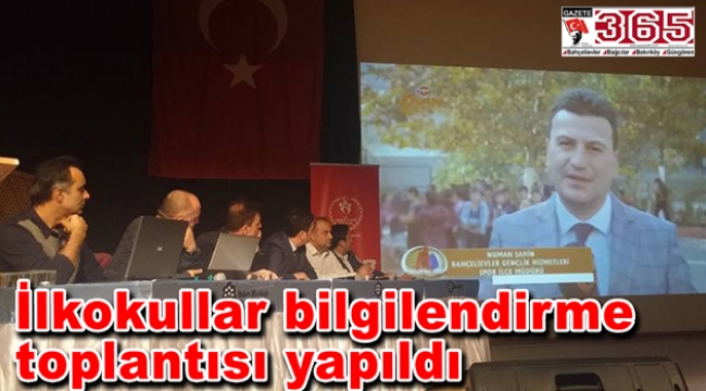 Bahçelievler’de yapılacak sportif faaliyetler masaya yatırıldı