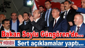 Bakan Soylu Güngören’de konuştu: Yakında PKK lafını kimse ağzına alamayacak