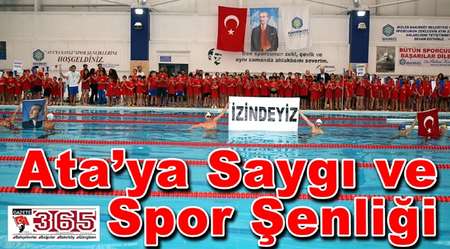 Bakırköy’de ‘Ata’ya Saygı ve Spor Şenliği’ yapıldı