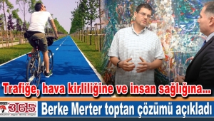 Berke Merter’den Başkan Develioğlu’na ‘Bisiklet yolu’ çağrısı