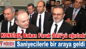 Bilim, Sanayi ve Teknoloji Bakanı Faruk Özlü sanayicilerle buluştu