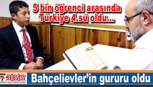 Halil İbrahim Yiğit Bahçelievler’in gururu oldu