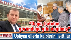 İMDD yardım kampanyası için gittiği Adıyaman’dan döndü