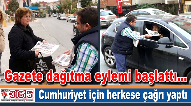 Nurhan Çetinkaya'dan Cumhuriyet Gazetesi için destek çağrısı...