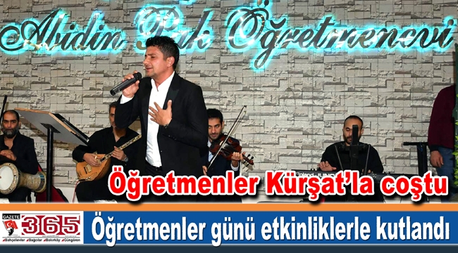 Öğretmenler günü etkinliklerle kutlandı