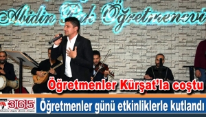 Öğretmenler günü etkinliklerle kutlandı