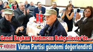 Vatan Partisi Bahçelievler’de ülke gündemini ele aldı