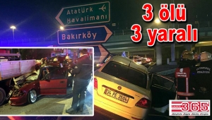 Bahçelievler'de 2 ayrı trafik kazası...