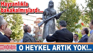 Bahçelievler’deki Nene Hatun heykeli çalındı