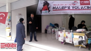 “Bahçelievler’den Halep’e yol açın” kampanyası