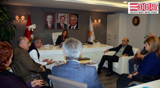 Bakırköy Belediye Başkanı Kerimoğlu'ndan AK Parti’ye ziyaret…