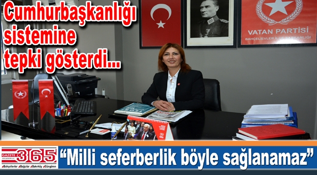 Başkan Kazancı: Milli Seferberlik Hükümeti kurulmalı