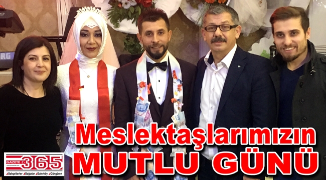 Gazeteci Mithat Sayar ve Nermin Kanmaz evlendi