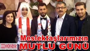 Gazeteci Mithat Sayar ve Nermin Kanmaz evlendi