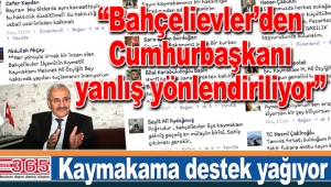 Bahçelievler Kaymakamı Mehmet Ali Özyiğit’e destek yağıyor…