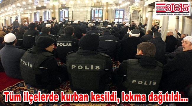 Beşiktaş'taki terör saldırısı şehitleri için mevlit okutuldu