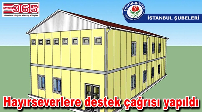 Eğitim-Bir-Sen’den Suriyeliler için iki ayrı proje…