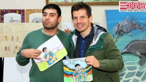 Milli futbolcu Emre Belözoğlu, Bağcılarlı engelli sporcularla buluştu