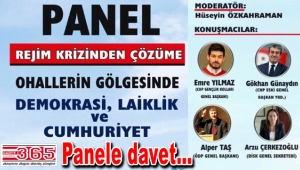 OHAL, Demokrasi, Laiklik ve Cumhuriyet tartışılacak…