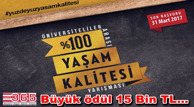 Üniversiteliler yaşam kalitesini arttırmak için yarışacak